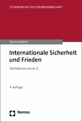 Internationale Sicherheit und Frieden - Heinz G&auml;rtner