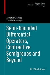 Semi-bounded Differential Operators, Contractive Semigroups and Beyond - Alberto Cialdea, Vladimir Maz'ya