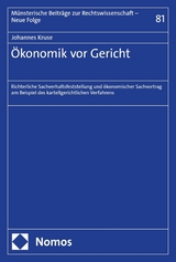 &Ouml;konomik vor Gericht - Johannes Kruse