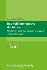 Das Publikum macht die Musik -  Sven Oliver M&uuml;ller