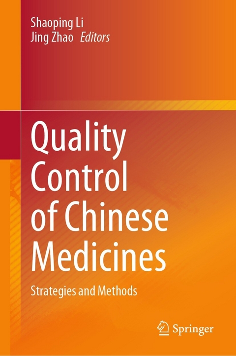 Quality Control of Chinese Medicines - 
