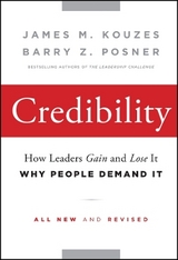 Credibility - Kouzes, James M.; Posner, Barry Z.