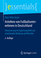 Anleihen von Fußballunternehmen in Deutschland - Peter Thilo Hasler