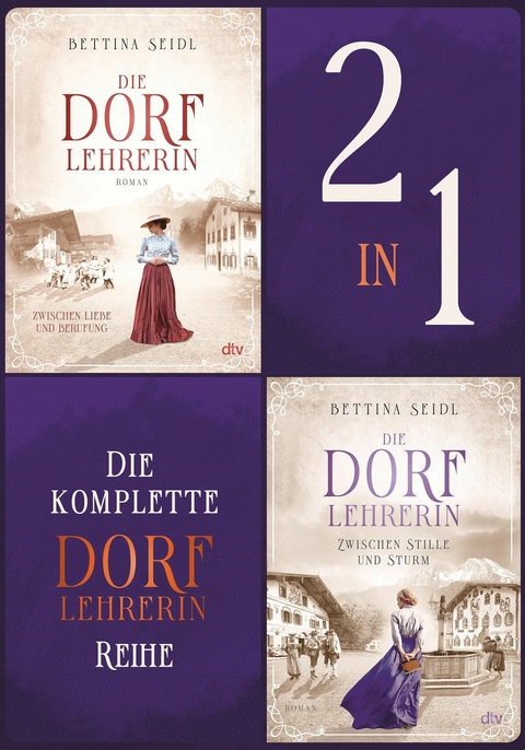 Die komplette Dorflehrerin-Reihe - Bettina Seidl