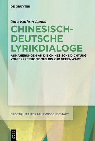 Chinesisch-deutsche Lyrikdialoge