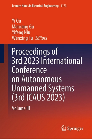 Proceedings of 3rd 2023 International Conference on Autonomous Unmanned Systems (3rd ICAUS 2023)