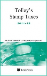 Tolley's Stamp Taxes 2011-12 - Cannon, Patrick