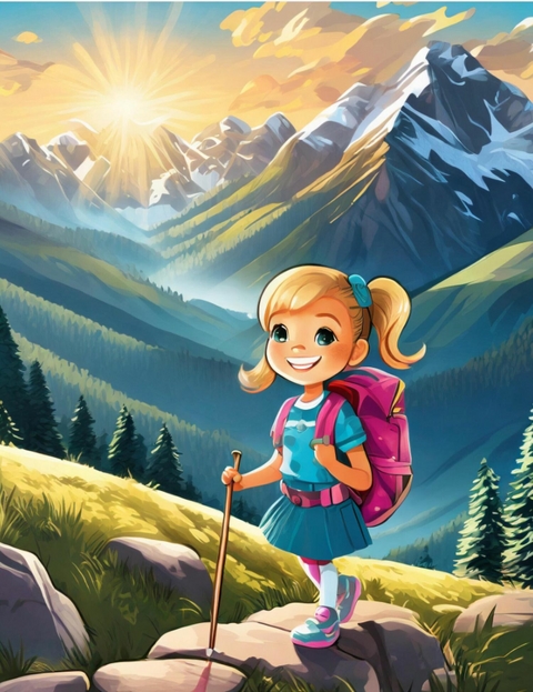 Hannah in den Bergen - Daniela Lentner-Matron