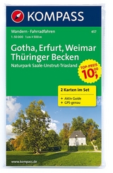Gotha - Erfurt - Weimar - Th&uuml;ringer Becken - Naturpark Saale-Unstrut-Triasland - 