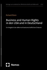 Business and Human Rights in den USA und in Deutschland - Richard Dören
