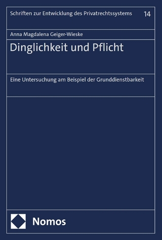 Dinglichkeit und Pflicht