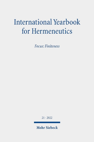 International Yearbook for Hermeneutics