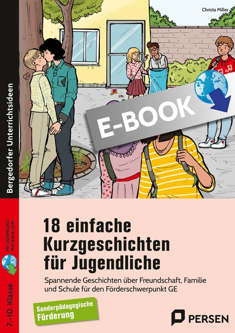 18 einfache Kurzgeschichten f&uuml;r Jugendliche - Christa Miller