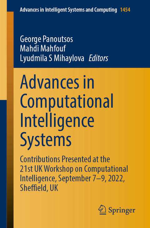 Advances in Computational Intelligence Systems - 