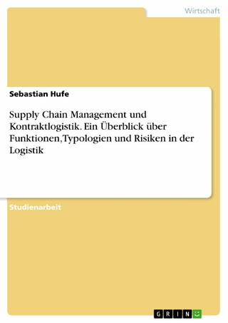 Supply Chain Management und Kontraktlogistik. Ein Überblick über Funktionen, Typologien und Risiken in der Logistik