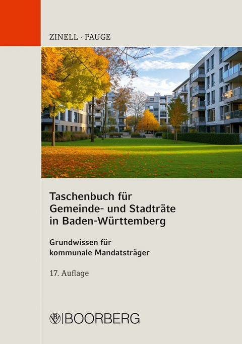 Taschenbuch f&uuml;r Gemeinde- und Stadtr&auml;te in Baden-W&uuml;rttemberg - Luisa Pauge, Dr. Herbert O. Zinell