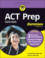 ACT Prep 2025/2026 For Dummies -  Lisa Zimmer Hatch,  Scott A. Hatch