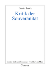 Kritik der Souver&auml;nit&auml;t - Daniel Loick