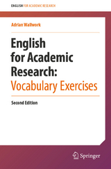 English for Academic Research: Vocabulary Exercises - Adrian Wallwork