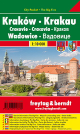 Krakau - Wadowice, City Pocket , Stadtplan 1:10.000 - 
