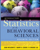 Introductory Statistics for the Behavioral Sciences - Welkowitz, Joan; Cohen, Barry H.; Lea, R. Brooke