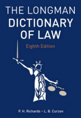 Longman Dictionary of Law - Richards, Paul; Curzon, Leslie B.