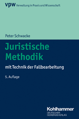 Juristische Methodik - Peter Schwacke