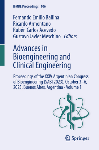 Advances in Bioengineering and Clinical Engineering