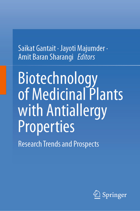 Biotechnology of Medicinal Plants with Antiallergy Properties - 