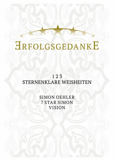 Erfolgsgedanke - Simon Oehler