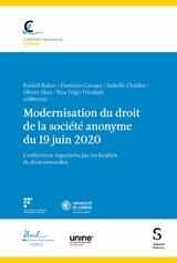 Modernisation du droit de la soci&eacute;t&eacute; anonyme du 19 juin 2020 - 