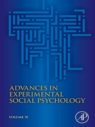 Advances in Experimental Social Psychology