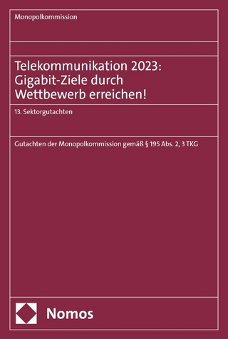 Telekommunikation 2023: Gigabit-Ziele durch Wettbewerb erreichen!