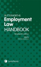 Butterworths Employment Law Handbook - Wallington, Peter
