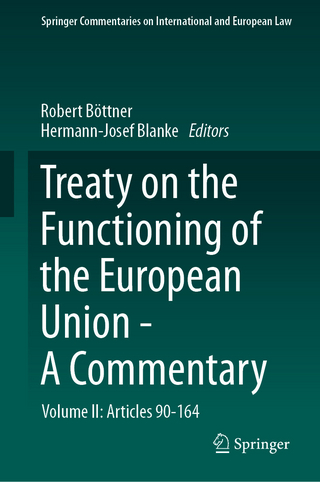 Treaty on the Functioning of the European Union - A Commentary