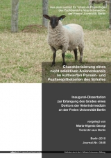 Charakterisierung eines nicht selektiven Anionenkanals an kultivierten Pansen- und Psalterepithelzellen des Schafes - Maria-Ifigenia Georgi