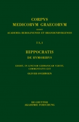 Hippocratis De humoribus / Hippokrates. &Uuml;ber die S&auml;fte - 