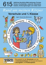 Rund um meinen K&ouml;rper. Vorschule und 1. Klasse, A5-Heft - Ingrid Hauschka-Bohmann