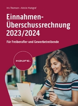Einnahmen-&Uuml;berschussrechnung 2023/2024 - Iris Thomsen, Kristin Markgraf