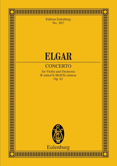 Concerto B minor - Edward Elgar