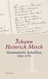 Gesammelte Schriften - Johann Heinrich Merck, Am&eacute;lie Krebs
