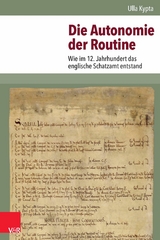 Die Autonomie der Routine -  Ulla Kypta