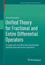 Unified Theory for Fractional and Entire Differential Operators - Arnaud Rougirel