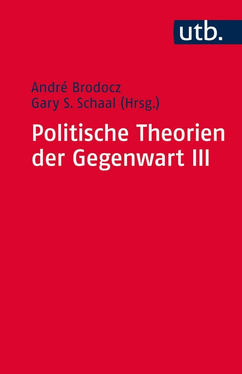 Politische Theorien der Gegenwart III - 