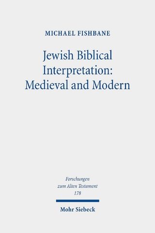 Jewish Biblical Interpretation: Medieval and Modern