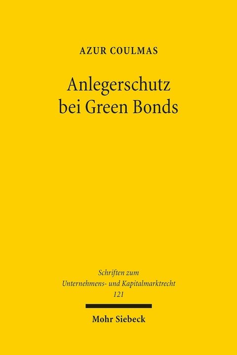 Anlegerschutz bei Green Bonds -  Azur Coulmas