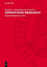 Operations research - Russell L. Ackoff, Maurice W. Sasieni