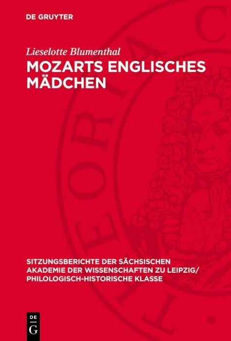 Mozarts englisches M&auml;dchen - Lieselotte Blumenthal