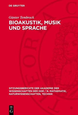 Bioakustik, Musik und Sprache