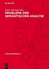 Probleme der semantischen Analyse - 